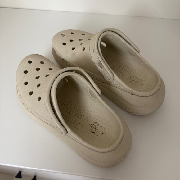 Platform Croc Clogs Size 8 - Picture 1 of 4